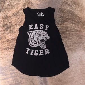 Easy tiger chaser tank top